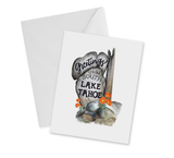 "Greetings from South Lake Tahoe," Blank Greeting Card "Greetings from South Lake Tahoe," Blank Greeting Card