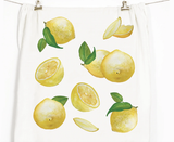 Lemons Honey Brush Design Tea Towel Lemons Honey Brush Design Tea Towel