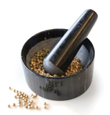 Black Marble Mortar & Pestle Black Marble Mortar & Pestle