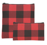 Buffalo Check, Reuseable Snack Bag, set/2 Buffalo Check, Reuseable Snack Bag, set/2