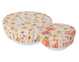 Cottage Floral, Bowl Cover, set/2 Cottage Floral, Bowl Cover, set/2