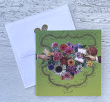 Floral Hands, Mini Card Floral Hands, Mini Card
