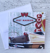 "Just Married," Mini Card "Just Married," Mini Card