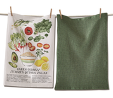 Green Goddess Salad Dish Towel Set/2 Green Goddess Salad Dish Towel Set/2