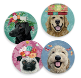 Happy Dogs Coasters