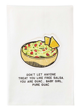 Guac Appliquéd Tea Towel Guac Appliquéd Tea Towel