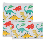Dandy Dinos, Reuseable Snack Bag, set/2 Dandy Dinos, Reuseable Snack Bag, set/2