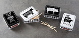 Grilling Season Tin of Matches--CHOOSE DESIGN Grilling Season Tin of Matches--CHOOSE DESIGN