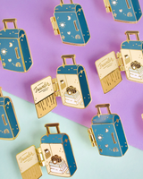 Travel Case Interactive Enamel Pin Travel Case Interactive Enamel Pin
