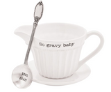 "so gravy baby" Gravy Server Set "so gravy baby" Gravy Server Set