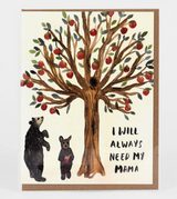"I Will Always Need My Mama," Blank Greeting Card "I Will Always Need My Mama," Blank Greeting Card