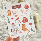 Year of the Tiger Sticker Sheet Year of the Tiger Sticker Sheet