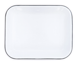 Large Enamelware Open Roaster, 10" x 13" Large Enamelware Open Roaster, 10" x 13"