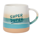 "Super Duper" Glazed Mug, 12oz