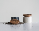 Marble Salt or Pepper Pot, with Lid Marble Salt or Pepper Pot, with Lid
