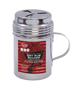 Stainless Steel, Dry Rub Shaker, 10oz Stainless Steel, Dry Rub Shaker, 10oz
