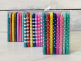 Birthday Candles, Assorted Colors & Designs Birthday Candles, Assorted Colors & Designs