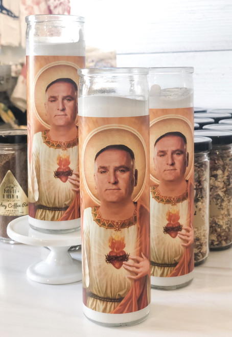 Jose Andrés Prayer Candle: Kitchen Saints Collection