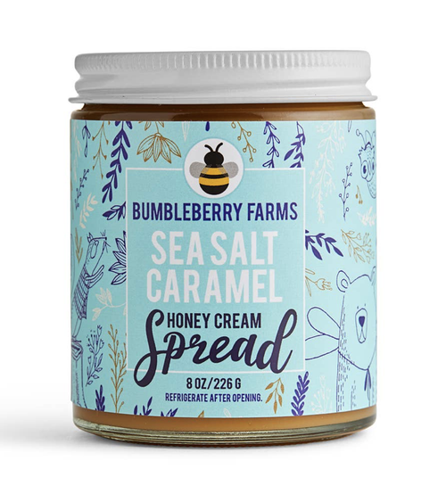 Sea Salt Caramel Honey Cream, 8oz