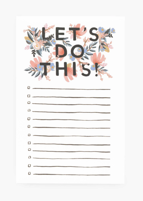 Rifle Paper Co. Notepad--CHOOSE DESIGN