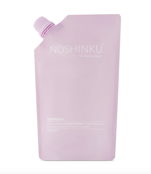 Noshinku Nourishing Organic Sanitizer Refill Pouch, 16.9oz--CHOOSE SCENT