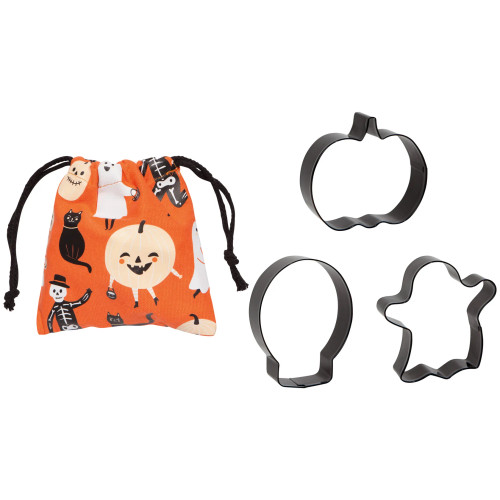 Boo Crew Cookie Cutter Set of 3 with Pouch