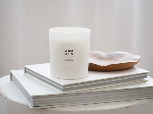 Mahina Acacia Santal, Soy Wax Candle,  Choose Size