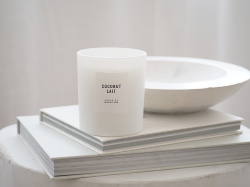 Mahina Coconut Lait, Classic Soy Wax Candle, Choose Size