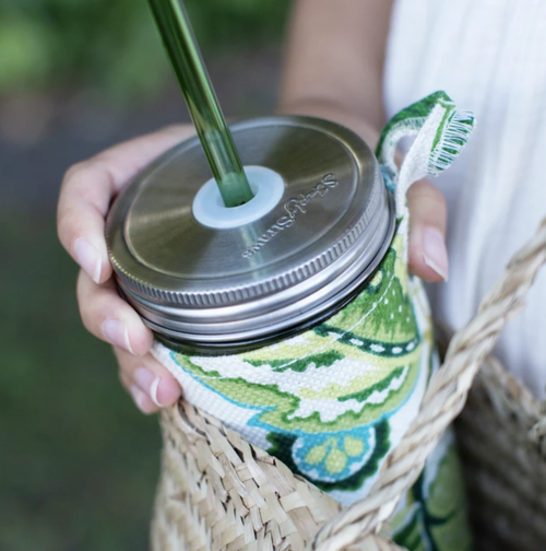 Stainless Steel Straw Mason Jar Lid, regular or wide