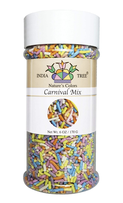 Carnival Mix Sprinkles, Small Jar 2.7 oz