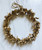 Faux Wreathe, Gold Finish--CHOOSE SIZE