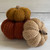 Large Knit Pumpkin--CHOOSE COLOR