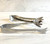 Metal Ice Tongs, 6.5"