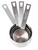 Stainless Steel Measuring Cup Set, set/4