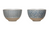Handpainted Blue & White Stoneware Bowl, 4.75"--CHOOSE DESIGN