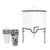 Enamelware Beverage Dispenser with Stand