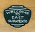 "Welcome to East Sac" Vinyl Sticker, 3"