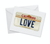 California Love License Plate,  Blank Greeting Card