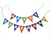 Happy Birthday Wool Felt Banner