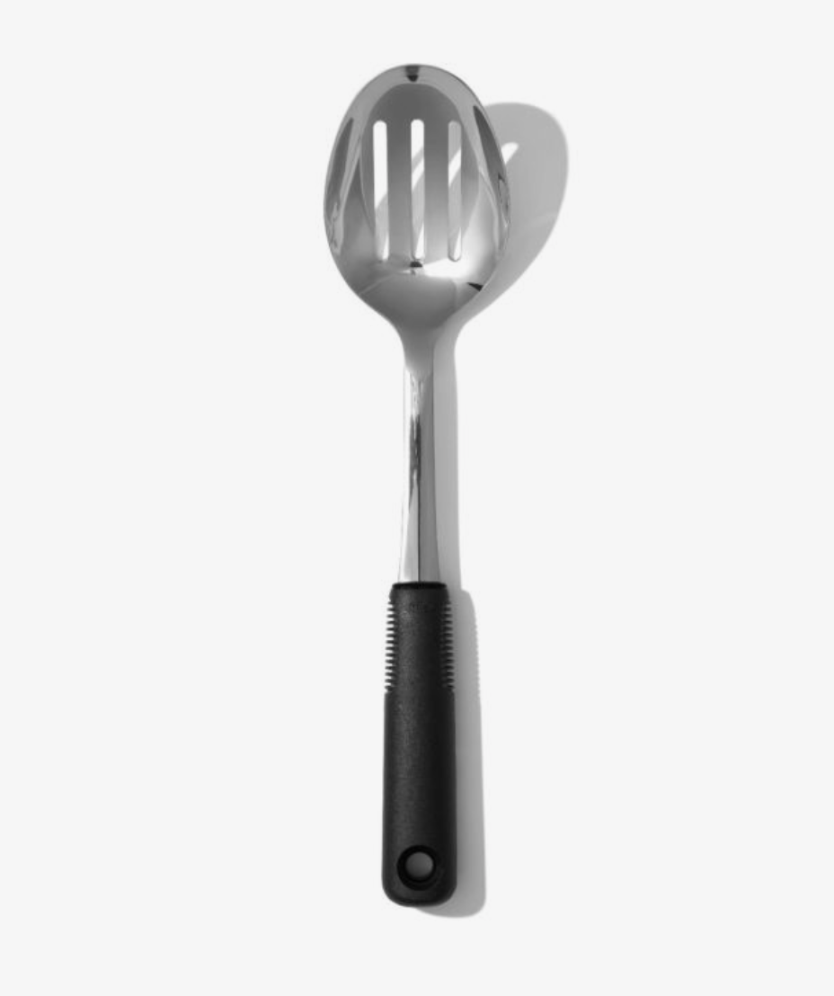 OXO Stainless Steel Slotted Spoon - The Kitchen Table, Quality Goods LLC