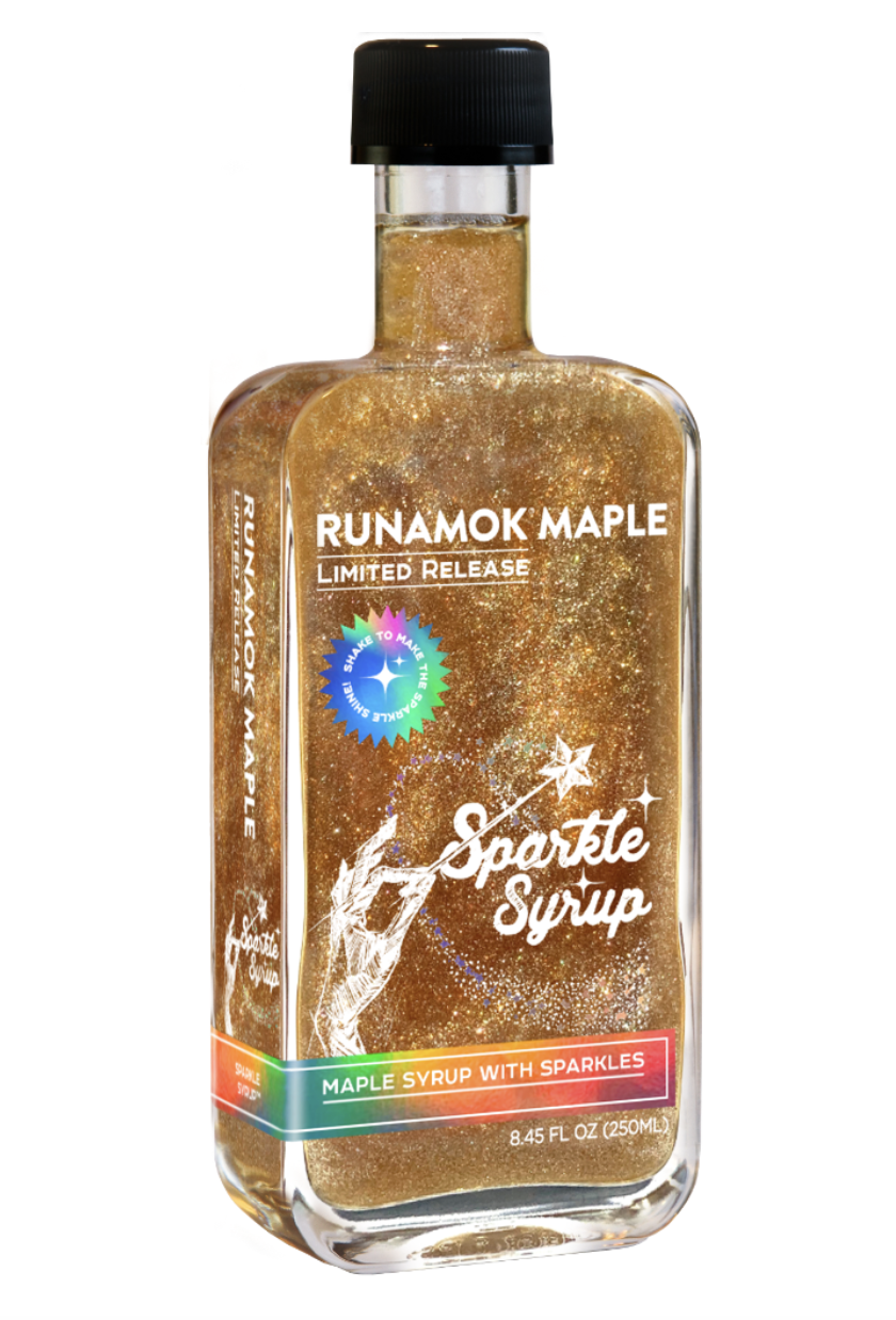 Runamok Maple Sparkle Syrup--CHOOSE SIZE (250mL or 60mL)