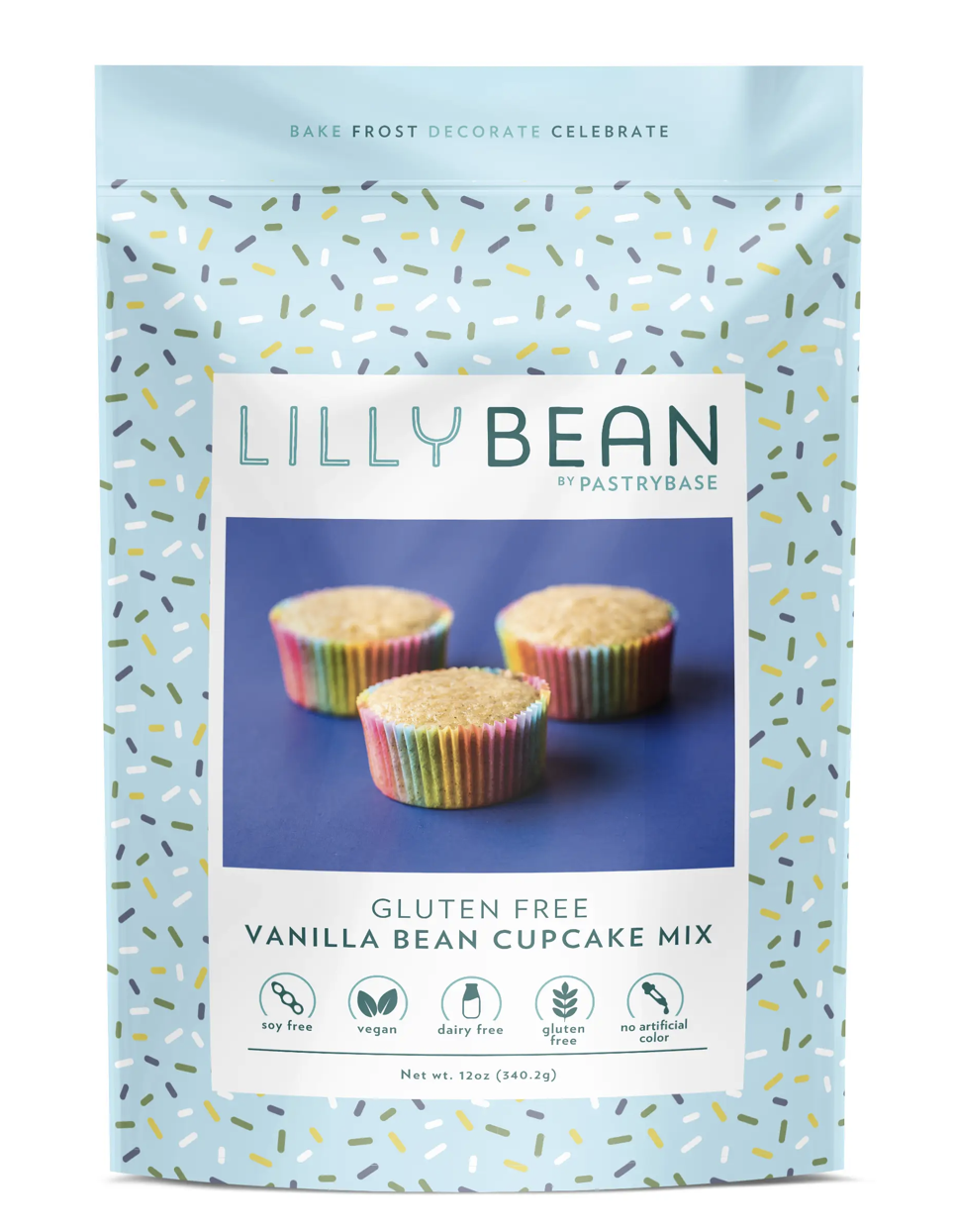 LillyBean Gluten Free Vanilla Cupcake Mix