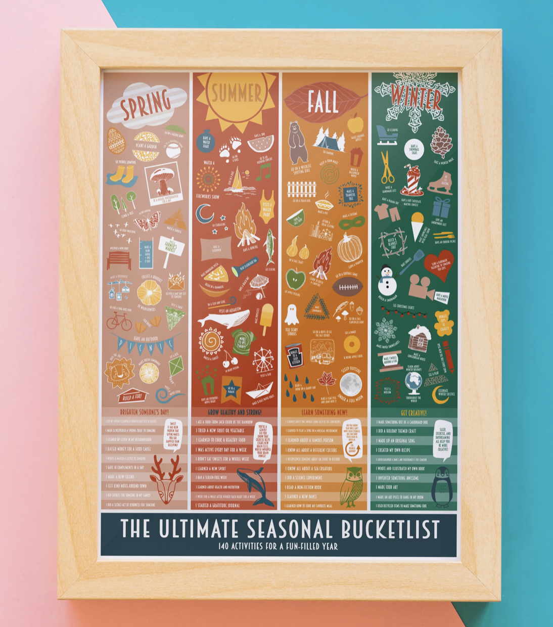 Seasons Scratch-Off Stickers