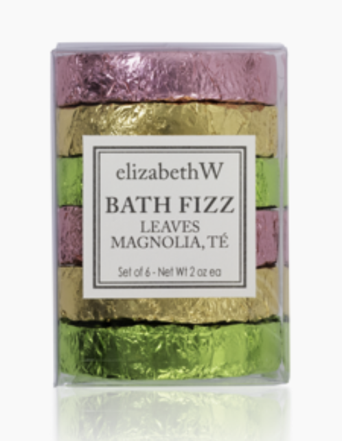 elizabeth W Bath Fizz, set of 6--CHOOSE SCENT