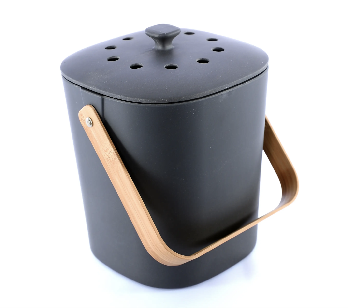 Countertop Composter, Sustainable Bamboo--CHOOSE COLOR