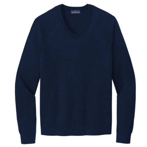 Embroidered Brooks Brothers  V-Neck Sweater-TI