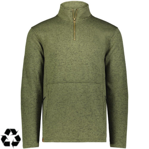 Embroidered Alpine Sweater Fleece 1/4 Zip-TI