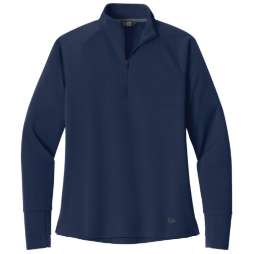 New Era Ladies Stand Out Qtr Zip-TI