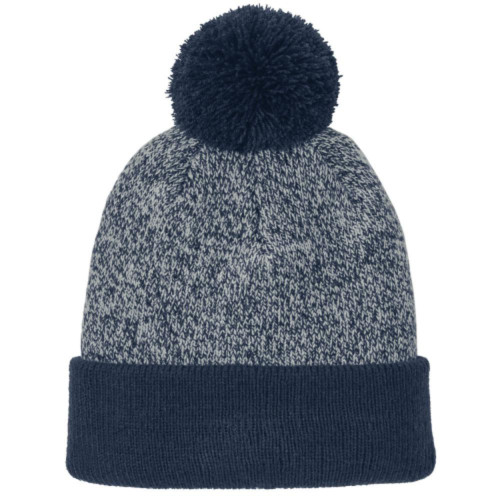 Embroidered Halftime  Pom Beanie-TI