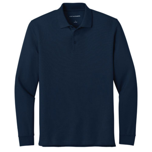 Wearever Signature Pique Long Sleeve Polo-TI